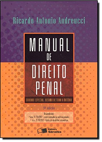 9788502184299: Manual De Direito Penal