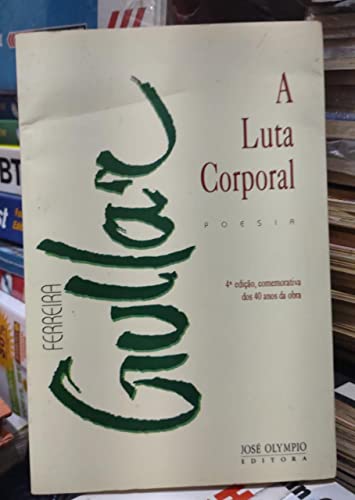 9788503005180: A luta corporal: Poesia (Portuguese Edition)