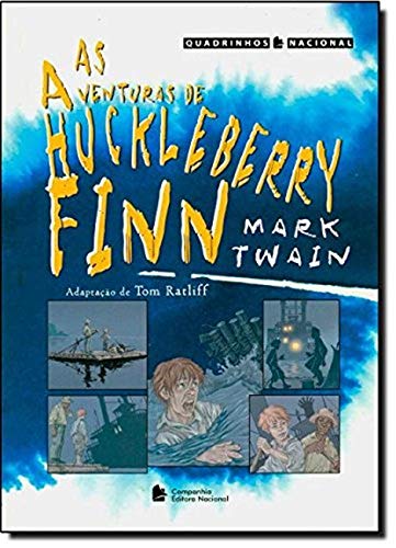 Stock image for livro as aventuras de huckleberry finn mark twain tom ratliff 2009 for sale by LibreriaElcosteo