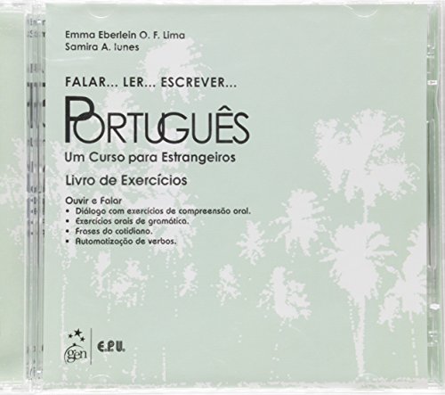 9788512543246: Falar...Ler...Escrever...Portugues: CDs (4) Livro de Exercicios