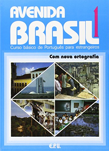 Stock image for Livro-texto 1: Curso basico de Português para estrangeiros (Avenida Brasil) for sale by SoferBooks