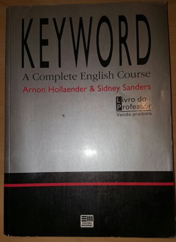 Stock image for livro keyword a complete english course arnon hollaender sidney sanders 1999 for sale by LibreriaElcosteo