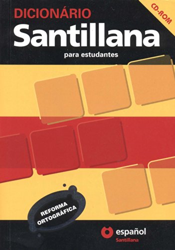 9788516060893: Dicionario Santillana Para Estudantes. Espanhol Portugues (+ CD-ROM) (Em Portuguese do Brasil)