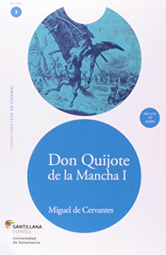 Stock image for livro don quixote de la mancha i leer em espanhol nivel 3 com cd miguel de cervantes 2013 for sale by LibreriaElcosteo