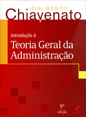 Stock image for livro introduco a teoria geral da administraco idalberto chiavenato 2016 for sale by LibreriaElcosteo