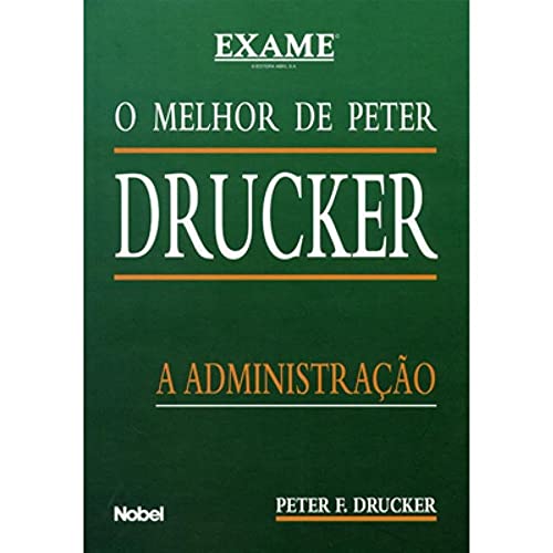 Stock image for o melhor de peter drucker a administraco Ed. 2002 for sale by LibreriaElcosteo