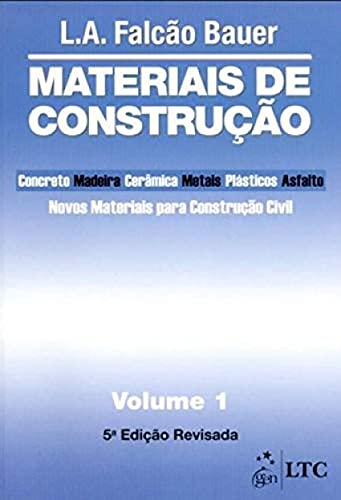 Stock image for materiais de construco novos materiais para construco civil volume 1 5 edico for sale by LibreriaElcosteo