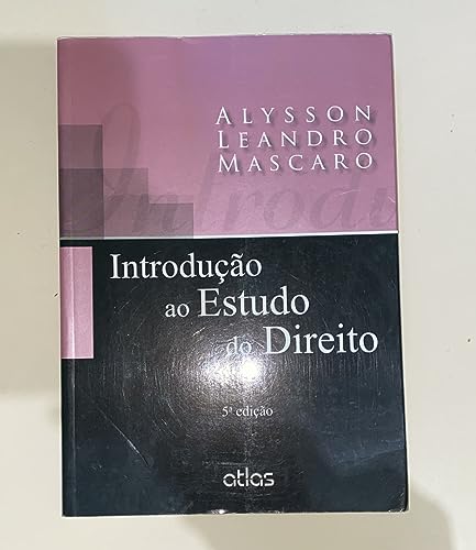 Stock image for livro introduco ao estudo do direito alysson leandro mascaro 2015 for sale by LibreriaElcosteo