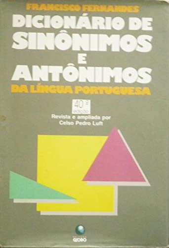 Dicionario de sinônimos da língua portuguesa