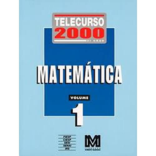 Stock image for matematica telecurso 2000 2 grau volume 1 for sale by LibreriaElcosteo