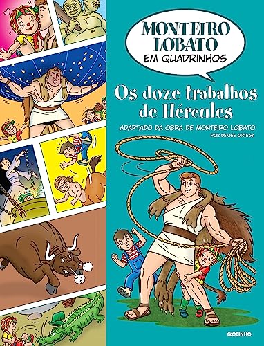 Beispielbild fr OS Doze Trabalhos de H rcules Em Quadrinhos (Portuguese Edition) zum Verkauf von HPB-Ruby