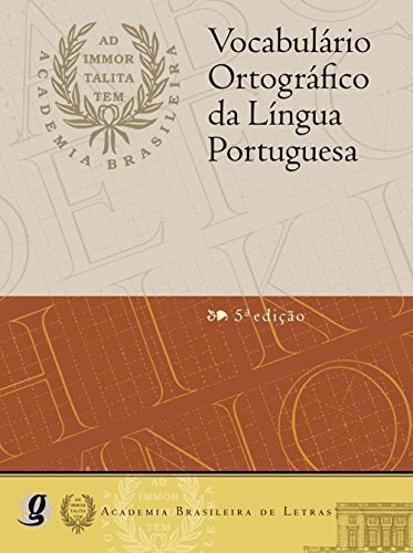 Stock image for VOCABULARIO ORTOGRAFICO DA LINGUA PORTUGUESA for sale by Serendipity