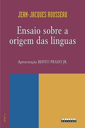 Beispielbild fr Ensaio Sobre a Origem das Linguas zum Verkauf von Best and Fastest Books