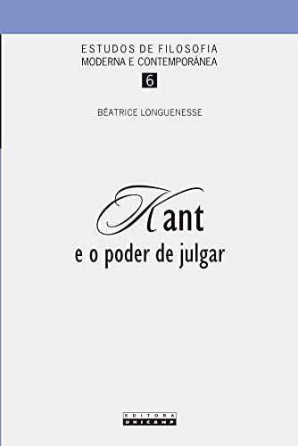9788526814912: Kant e o Poder de Julgar (Em Portugues do Brasil)