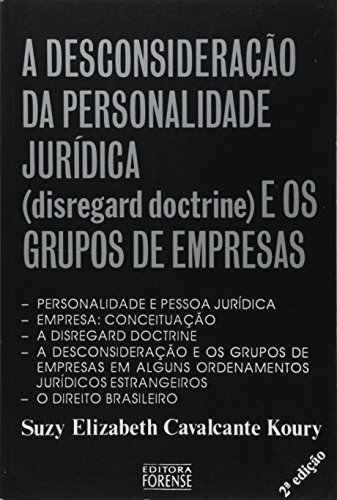 9788530901837: Desconsiderao Da Personalidade Juridica (Em Portuguese do Brasil)