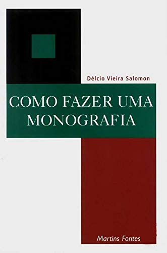 Stock image for livro como fazer uma monografia delcio vieira s for sale by LibreriaElcosteo