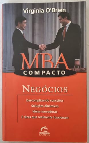 Beispielbild fr livro mba compacto negocios obrien virginia 2000 zum Verkauf von LibreriaElcosteo