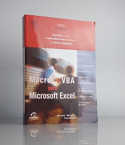 Stock image for _ livro macros e vba para microsoft excel bill jelen e tracy syrstad 2004 for sale by LibreriaElcosteo