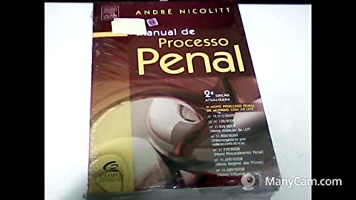 Stock image for livro manual de processo penal andre nicolitt 2009 for sale by LibreriaElcosteo