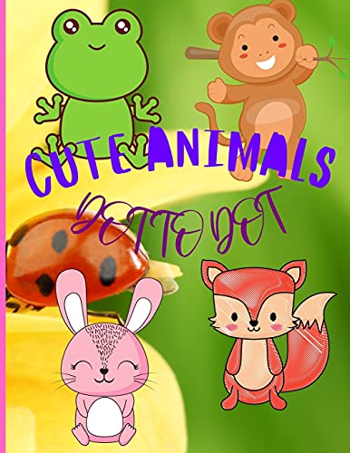 Beispielbild fr Cute Animals Dot to Dot zum Verkauf von Buchpark