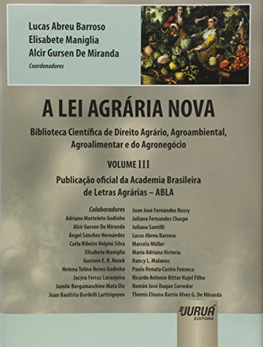 Stock image for livro a lei agraria nova a biblioteca cientifica de direito agrario v 3 for sale by LibreriaElcosteo