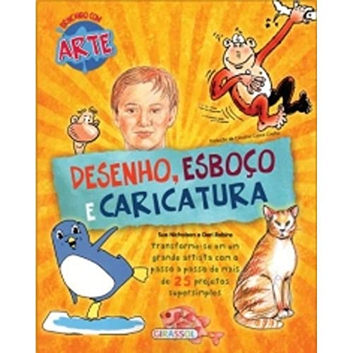 Stock image for livro desenho esboco e caricatura brincando com arte for sale by LibreriaElcosteo