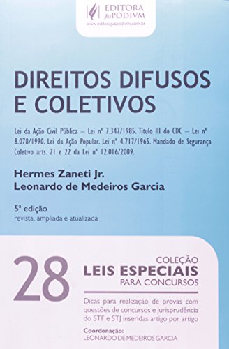 Stock image for livro direitos difusos e coletivos coleco leis especiais para concurs hermes zaneti jr e l for sale by LibreriaElcosteo