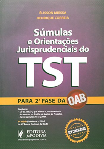 Stock image for sumulas e orientacoes jurisprudnciais d elisson miessa e h Ed. 2015 for sale by LibreriaElcosteo