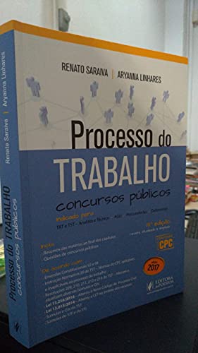 Stock image for livro processo do trabalho concursos publicos 13 juspodivm for sale by LibreriaElcosteo