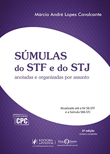 Stock image for livro sumulas do stf e do stj anotadas e organizadas por assunto for sale by LibreriaElcosteo