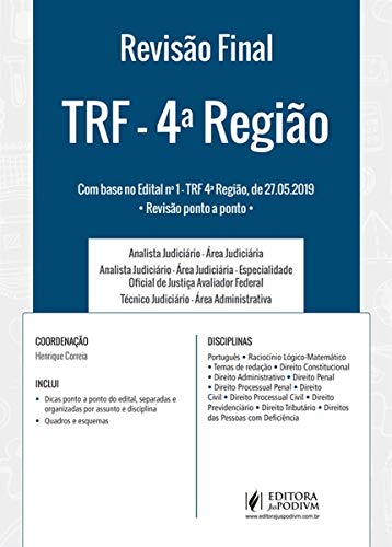 Stock image for livro reviso final trf 4a regio henrique correia 2019 for sale by LibreriaElcosteo