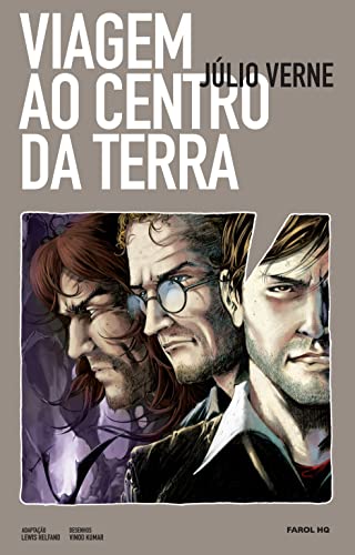 Imagen de archivo de Viagem ao Centro da Terra - Volume 1. Coleção Farol HQ (Em Portuguese do Brasil) a la venta por HPB Inc.