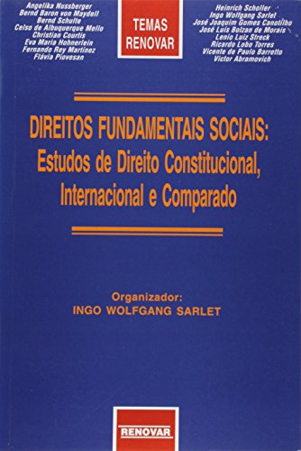 Stock image for Direitos fundamentais sociais : estudos de direito constitucional, internacional comparado. for sale by Ventara SA