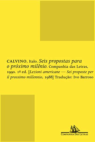 Seis Propostas Para O Proximo Milenio (Em Portugues do Brasil)