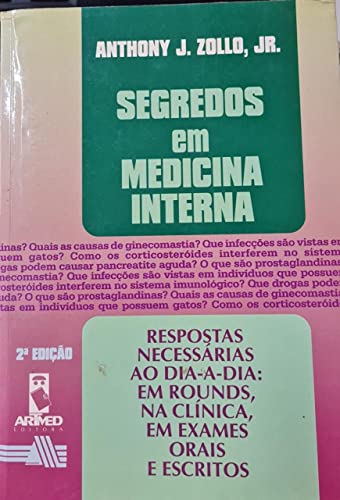 Beispielbild fr livro segredos em medicina interna anthony j zollo jr zum Verkauf von LibreriaElcosteo