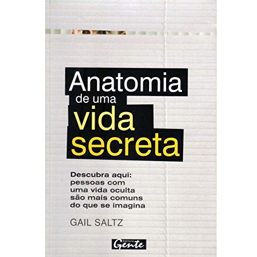Stock image for _ livro anatomia de uma vida secreta gail saltz for sale by LibreriaElcosteo