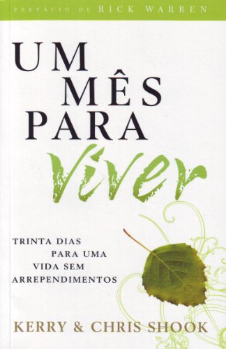 Stock image for Um Mês Para Viver - Rick Warren for sale by ZBK Books