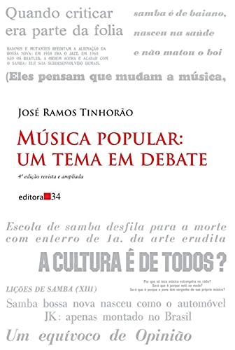 Stock image for Musica Popular: Um Tema em Debate (Portuguese Edition) for sale by Wonder Book