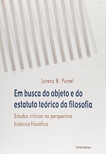 Beispielbild fr em busca do objeto e do estatuto teorico da filosofia col zum Verkauf von LibreriaElcosteo