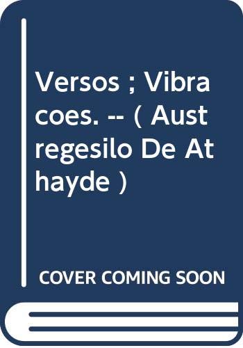 Stock image for Versos ; Vibraes. -- ( Austregsilo de Athayde ) for sale by Ventara SA
