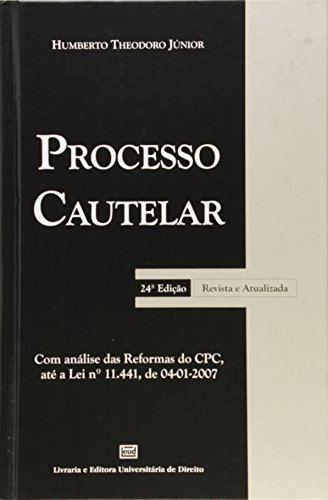 Stock image for processo cautelar 24 edico humberto theodoro junior c0370 for sale by LibreriaElcosteo