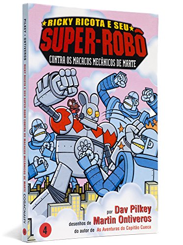 Imagen de archivo de Ricky Ricota e seu Super-Rob Contra os Macacos Mecânicos de Marte - Ricky Ricota e Seu Super-Rob Volume 4 a la venta por ThriftBooks-Dallas