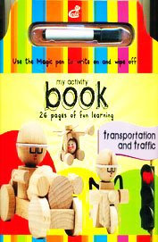 9788575305447: MY ACTIVITY BOOK 26 PAGES OF FUN LEARNING TRANSPORTATION AND TRAFFIC [Paperback] [Jan 01, 2017] NA