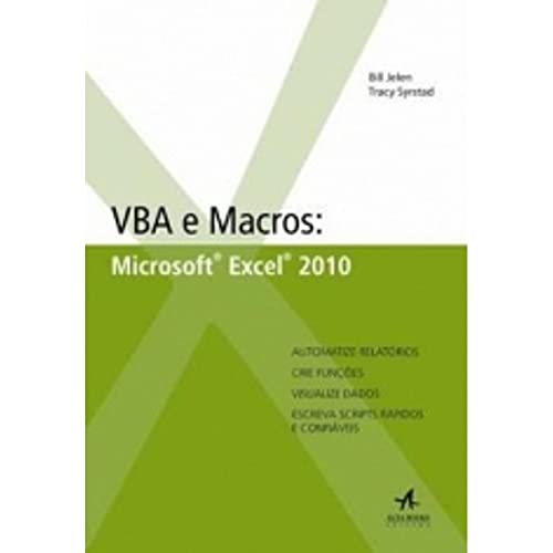 Stock image for _ livro vba e macros microsoft excel 2010 seminovo for sale by LibreriaElcosteo