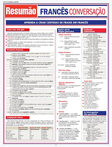 Imagen de archivo de Resumo Escolar - Francs - Conversao a la venta por Livraria Ing