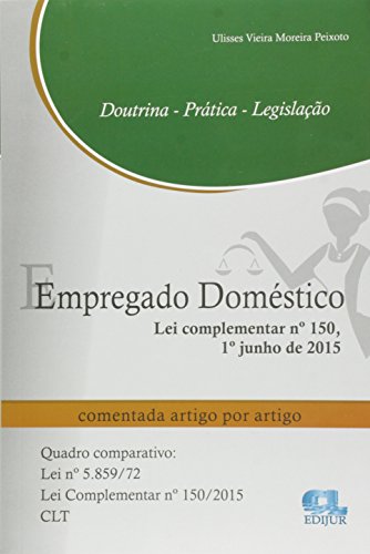 Stock image for livro empregado domestico lei complementar n 150 for sale by LibreriaElcosteo