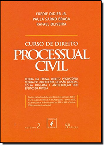 Stock image for CURSOS DE DIREITO PROCESSUAL CIVIL VOL. 2 - 5 ED. for sale by medimops