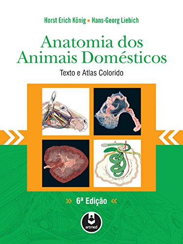 Stock image for Veterinary Anatomy of Domestic Mammals Textbook and Colour Atlas [Language: Portuguese Brazilian] Prof. Dr. Horst Erich Knig vet Prof. Dr. Hans-Georg Liebich veterinary practices topographic view locomotor apparatus, organ's systems, circulatory and nervous systems, sensory organs, skin and its organs veterinary clinic practice anatomical structures anatomy of mammals Anatomie Veterinrmedizin Haustiere Veterinrmedizin Sugetiere Veterinrmedizin Tierrmedizin Tierheilkunde for sale by BUCHSERVICE / ANTIQUARIAT Lars Lutzer