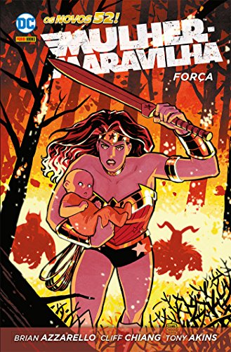 Stock image for livro mulher maravilha forca brian azzarello cliff chiang tony akins 2017 for sale by LibreriaElcosteo