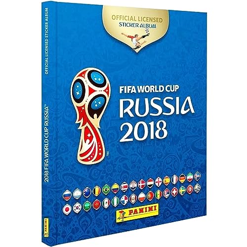 9788583682813: Album Capa Dura da Copa do Mundo Russia 2018 com 60 Figurinhas (Em Portugues do Brasil)